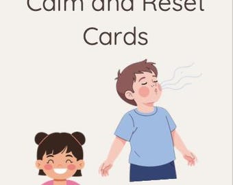 Calm and Reset Cards