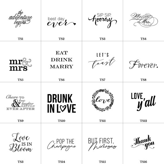 Custom Fun Sayings Large Stemless Wine Glasses 57 Designs to Pick From  Useful Party Favor Wedding Guest Favor Birthday Party Favor 