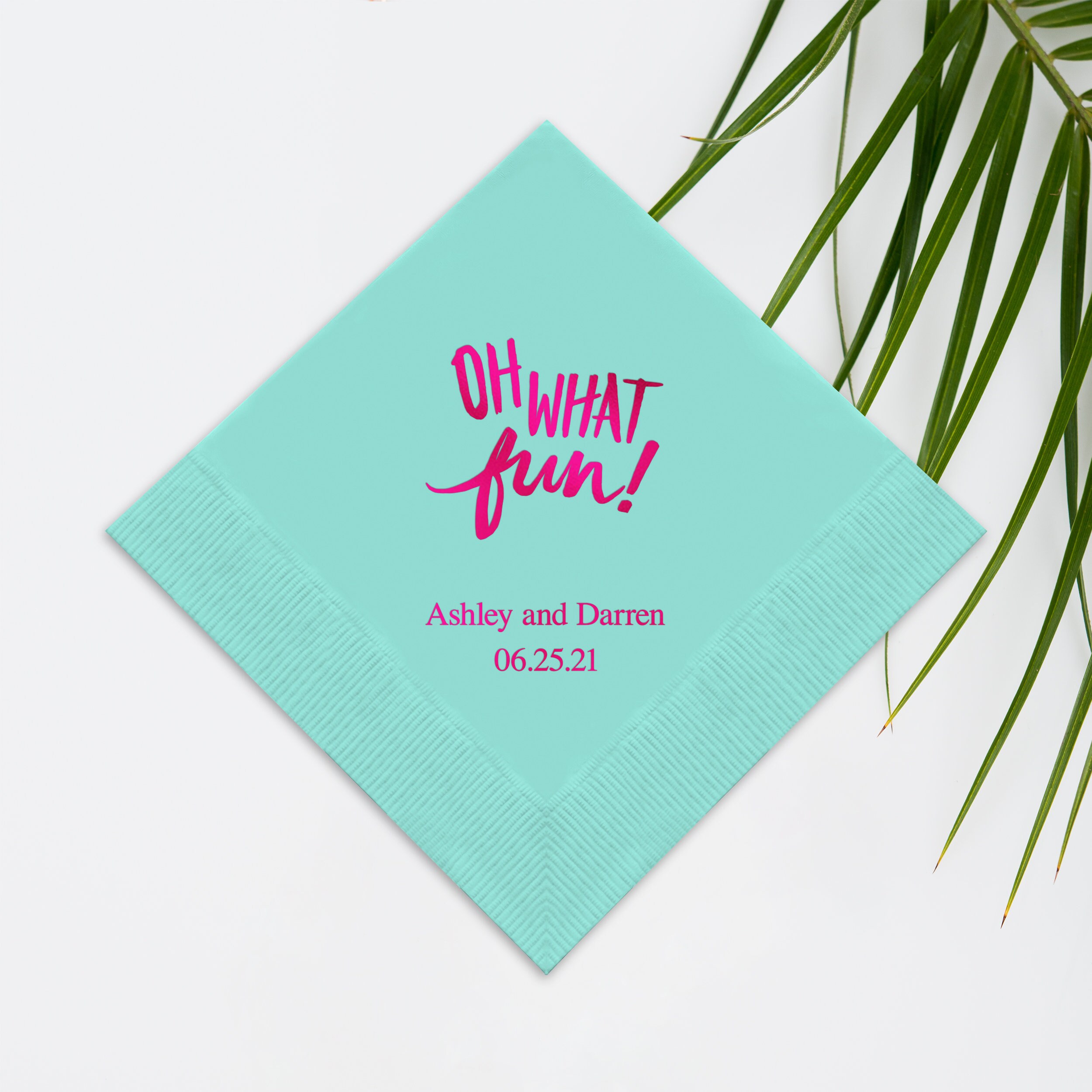 Oh What Fun Napkins Paper Napkin Custom Napkins Etsy Australia