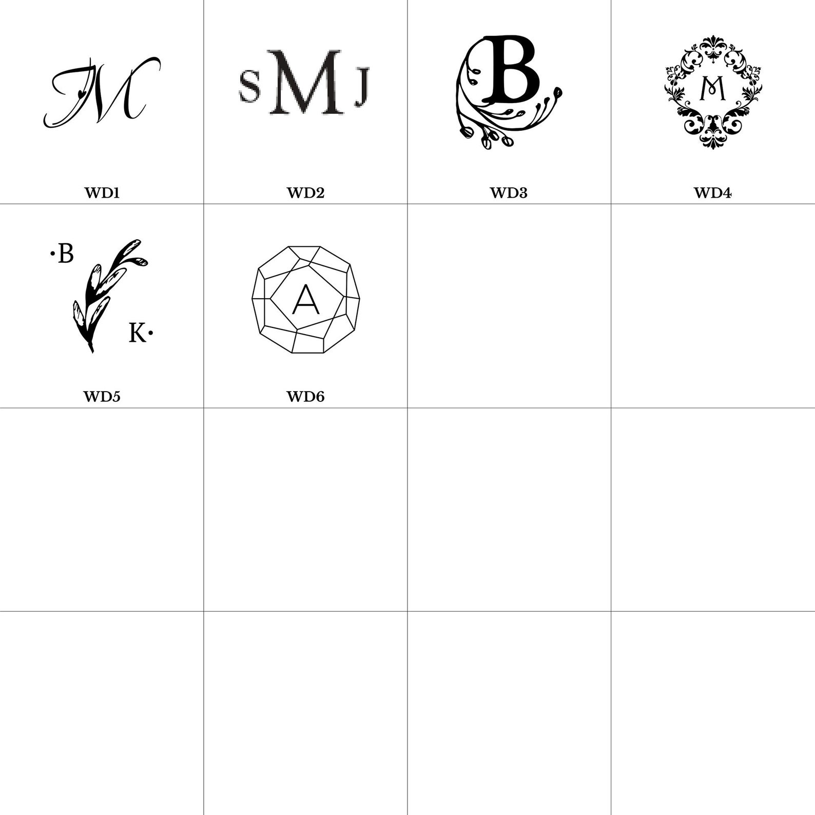 Custom Monogram Mason Jar Drinking Glasses 6 Designs to Etsy