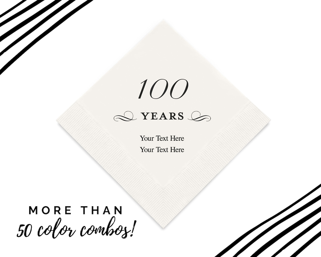100-years-custom-printed-paper-napkins-100th-birthday-napkins-100th