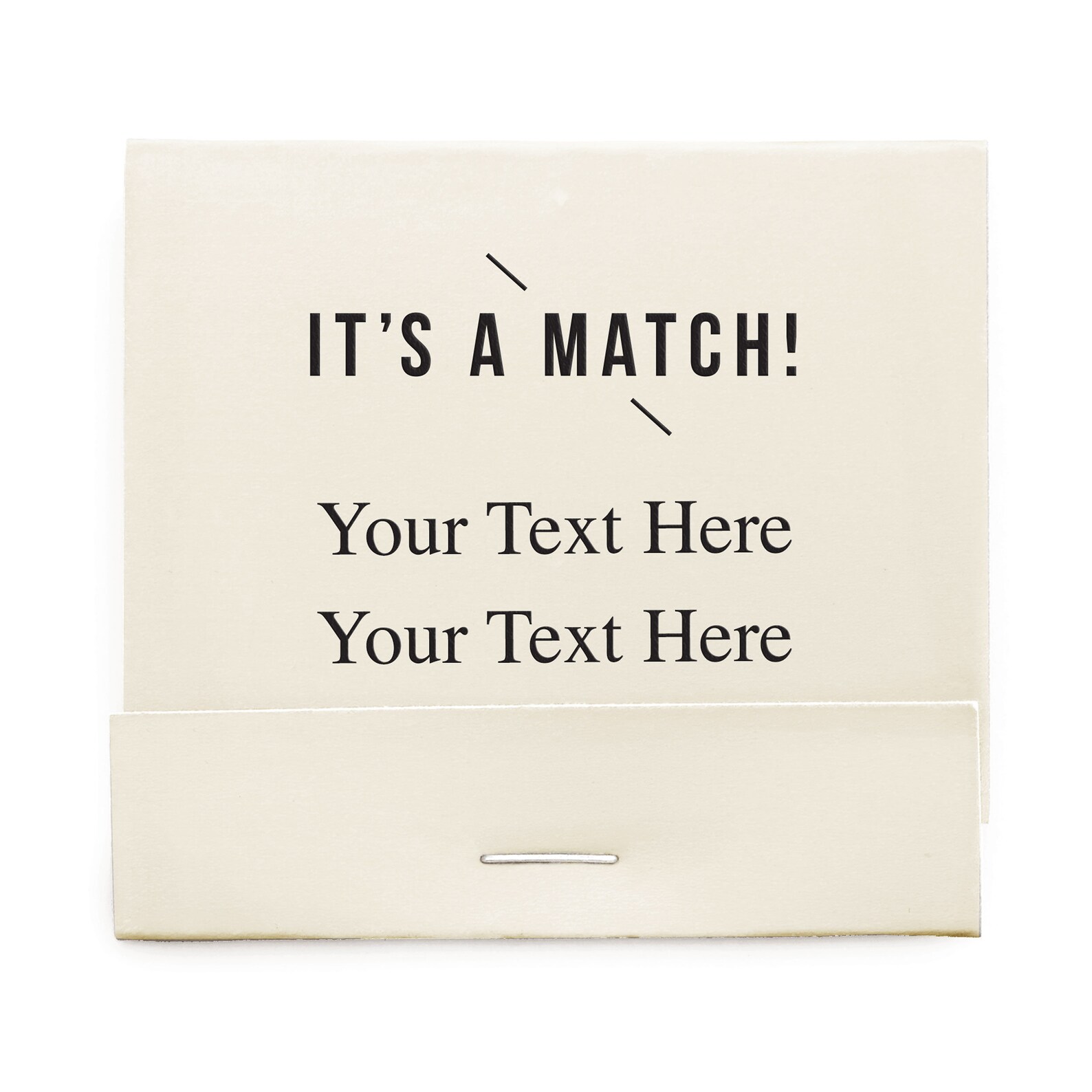 Set of 50 It's A Match Matchbooks Wedding Matchbook Etsy