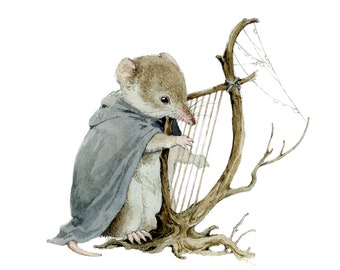 The Shrew Bard Print