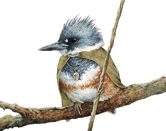 Kingfisher Guardian Print