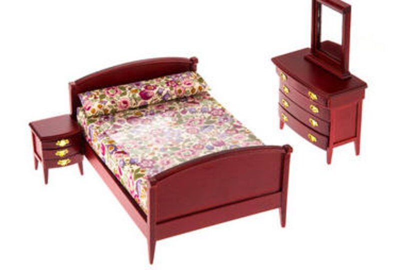 Mahogany Look Bedroom Set Full Bedroom Set Master Bedroom Set