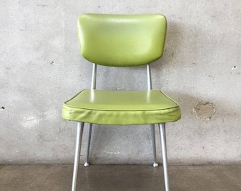 Cast Aluminum 1950's Desk Chair (22Z1XY)