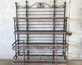 Delightful bakers rack uses Vintage Bakers Rack Etsy