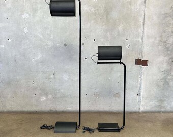 Vintage Post Modern Desk Lamp Ron Rezek Green Table Lamp 1980s Art