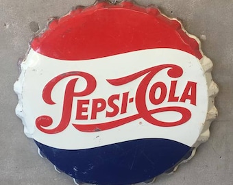 Vintage Pepsi Cola Sign ( W1FHQW)