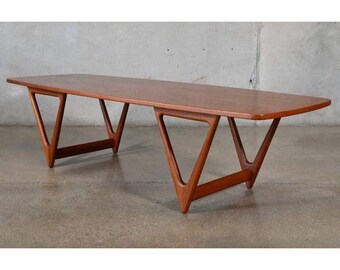 Teak Coffee Table by Kurt Ostervig for Jason Mobler (NBS6AL)