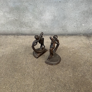 Art Deco Figural Bookends (759VVB) ***ASK for SHIPPING QUOTE***