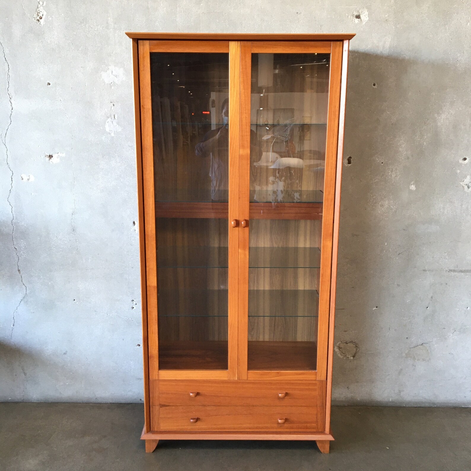 Gabinete de puerta de vidrio moderno danés Z612ZY Por favor | Etsy