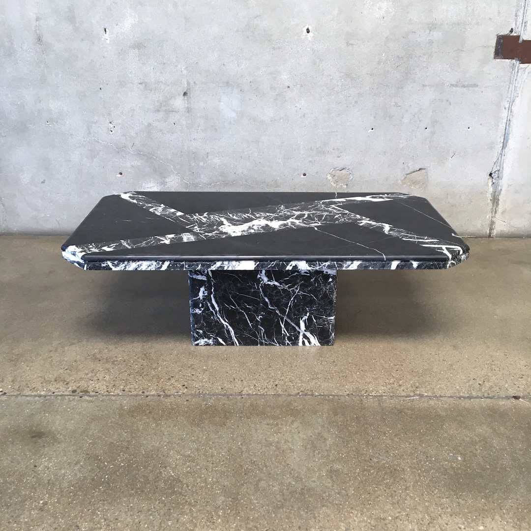 Vintage Mid Century Modern Marble Coffee Table D98CQ8 ASK for SHIPPING ...