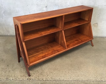 Drexel Declaration Walnut Bookcase (T8S6TF) ***See Listing Details For Info On Shipping***