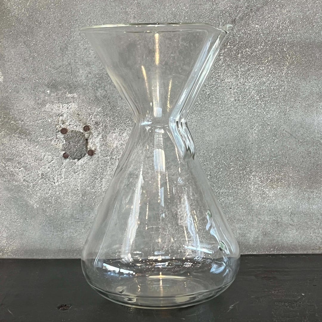 Vintage Chemex 13 Cup Pyrex Glass Coffee Maker (5TC64P) ***ASK for