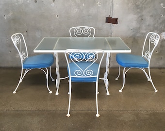 Five Piece Salterini Patio Set (***See Listing Details For Info On Shipping***