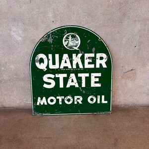QUAKER STATE メニューボード　アメリカンヴィンテージ　文字パーツ付き This item is unavailable - Etsy