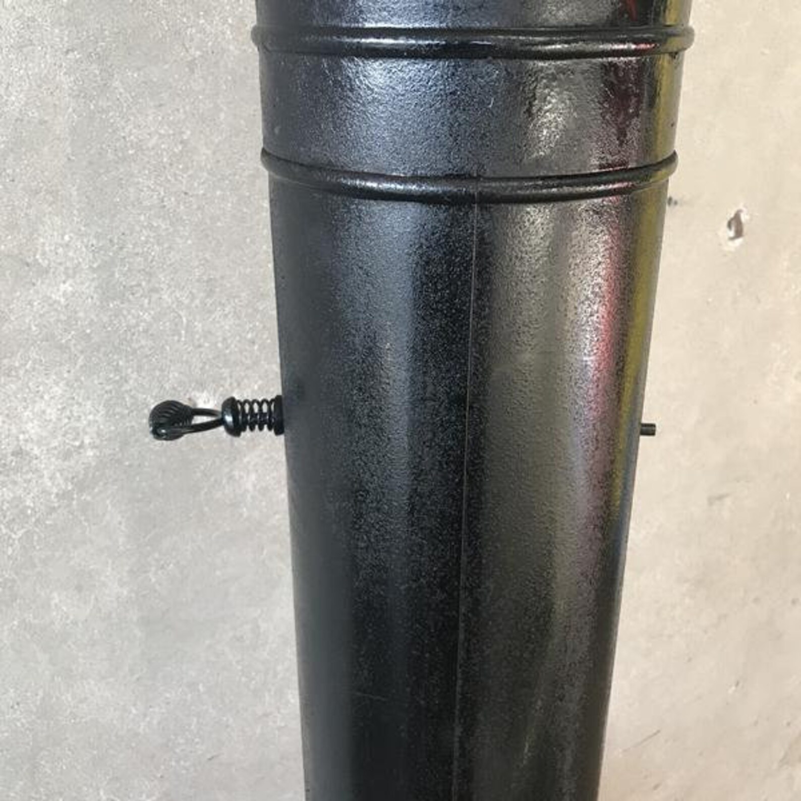 Mediados de siglo moderno porcelana acabado orbe chimenea | Etsy