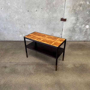 Henredon Burlwood Console Table (ZF1763) ***ASK for SHIPPING QUOTE***