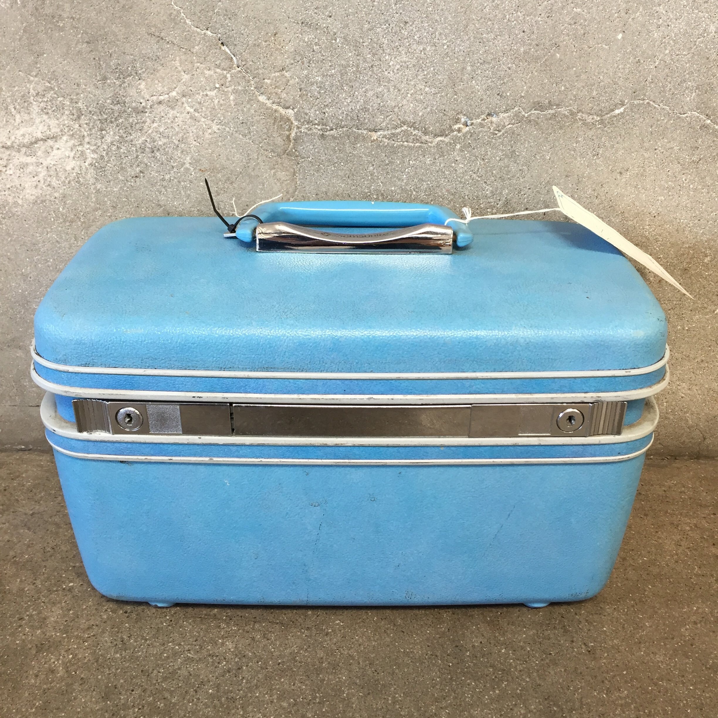 samsonite aqua blue