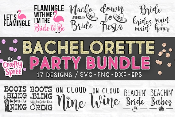 Bachelorette SVG Bundle, Bachelorette Svg File for Shirt, Bachelorette Party Svg, Hen Party Svg, Bridesmaid Shirts Svg, Bridal Party Svg