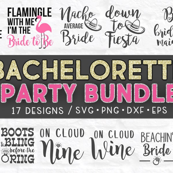 Bachelorette SVG Bundle, Bachelorette Svg File for Shirt, Bachelorette Party Svg, Hen Party Svg, Bridesmaid Shirts Svg, Bridal Party Svg