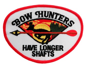 Archery Sport Bow Arrow Target Fun Embroidered Iron On Patch P-11-X