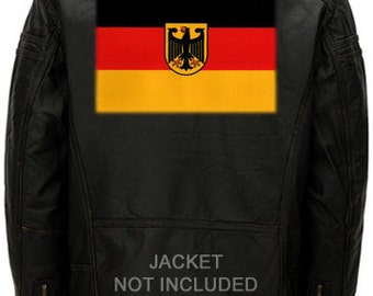 Iron-On Patch Appliqu/é Germany Crest Federal Eagle Flag
