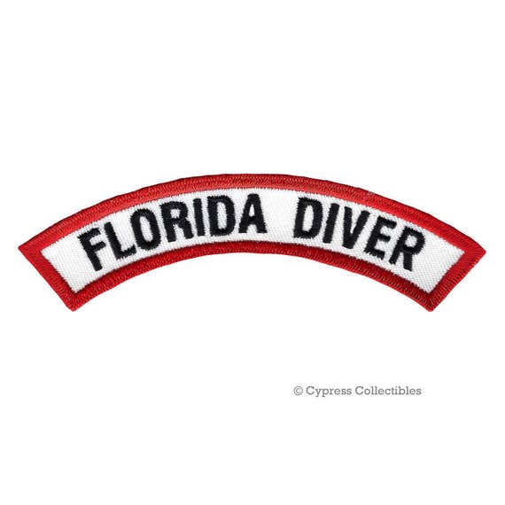 FLORIDA DIVER Certificación Chevron PATCH Scuba Diving - Etsy España FLORIDA DIVER Certificación Chevron PATCH Scuba Diving - Etsy España