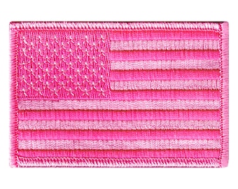 2 X 1 Velcro American Flag Patch 