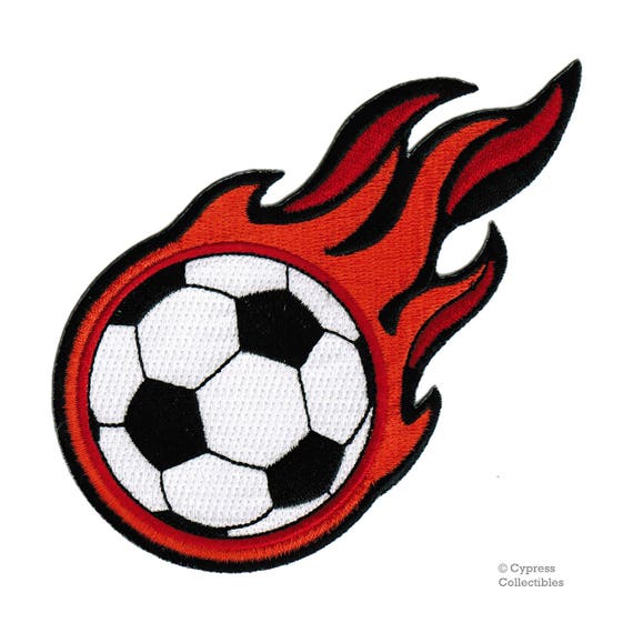 Small Football - Iron on Applique/Embroidered Patch