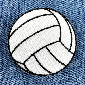 remendo de vôlei com aplique bordado termocolante emblema do uniforme do time de vôlei de praia