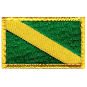 NITROX Diver Flag Patch: Embroidered Scuba Diving Applique