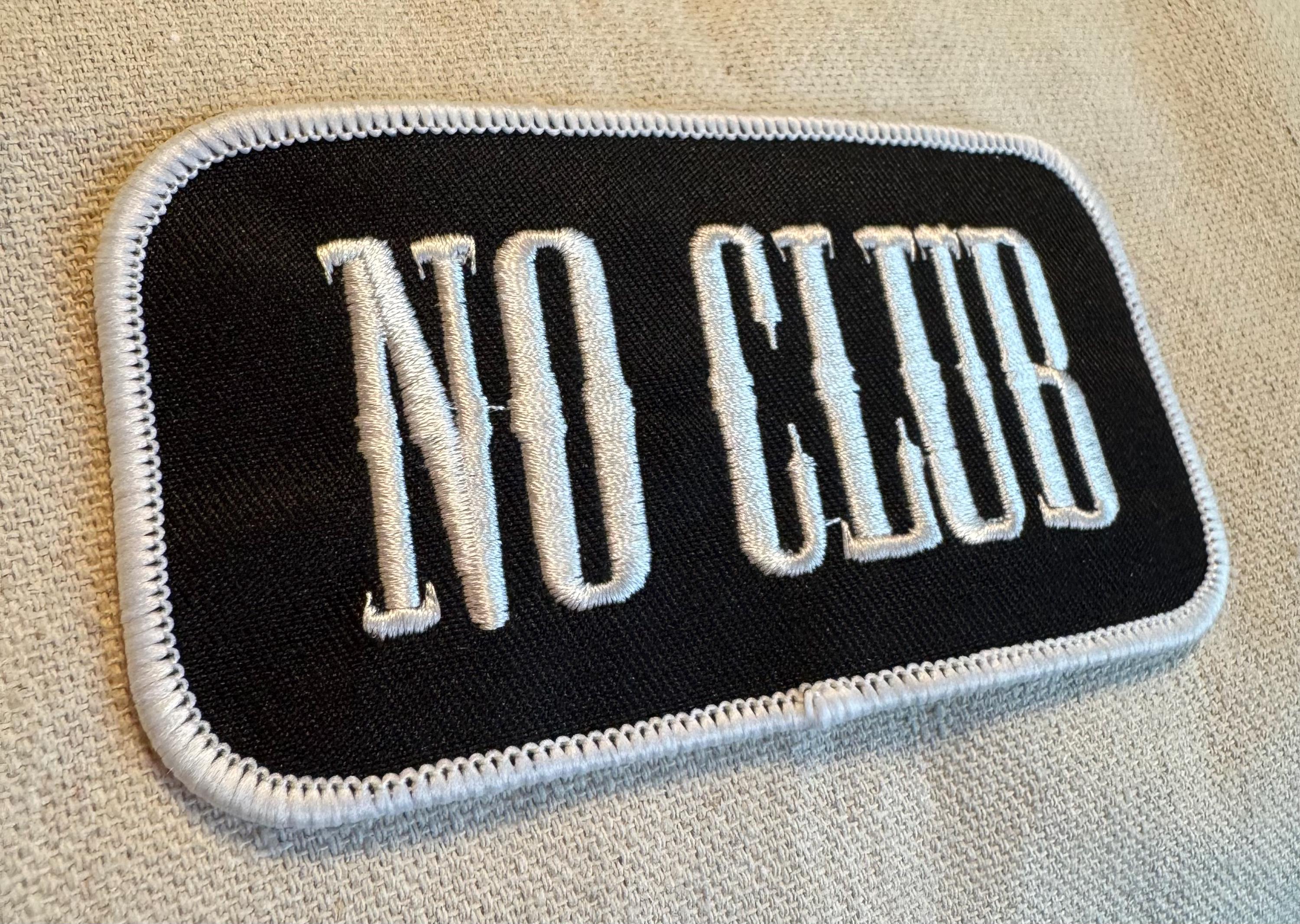 'Only Users Lose Drugs' Embroidered Patch - Iron On/Sew On For Biker Jackets - P552