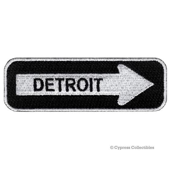  Detroit Iron On Patch