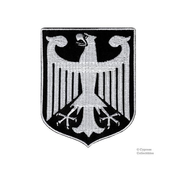 Black GERMANY STEMMA Patch iron-on ricamato applique German Eagle Shield National Logo