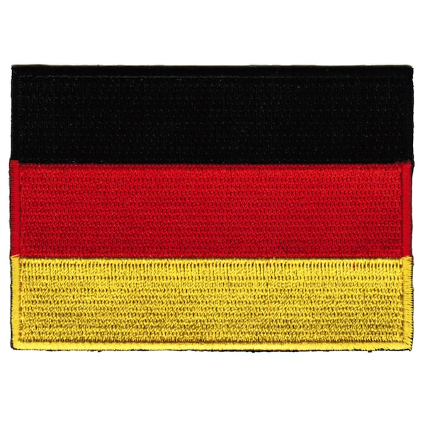 GERMANY FLAG PATCH iron-on embroidered applique Top Quality
