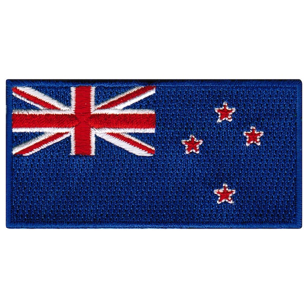 NEW ZEALAND FLAG Patch iron-on embroidered applique Top Quality