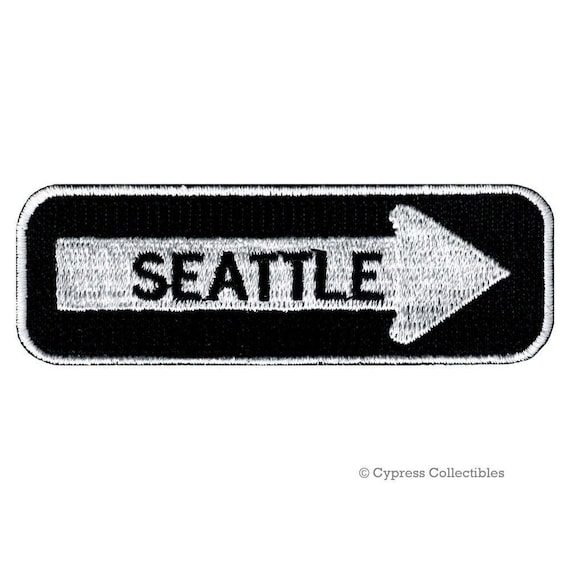 DO NOT ENTER SIGN embroidered PATCH TRAFFIC STREET ROAD SIGN iron-on applique