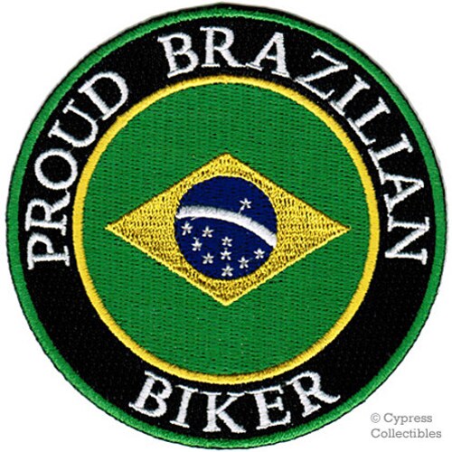 Shocker Brazilian Flag Vinyl Decal Sticker - 4x4 Glossy White For Car Truck Window