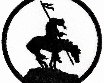 End Of The Trail Iron On Patch Native American Iconic Symbol Etsy