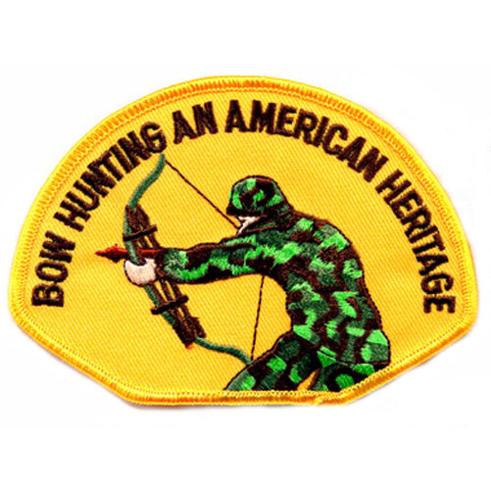 BOW HUNTING ARCHERY Patch Ironon Embroidered Applique Arrow Etsy