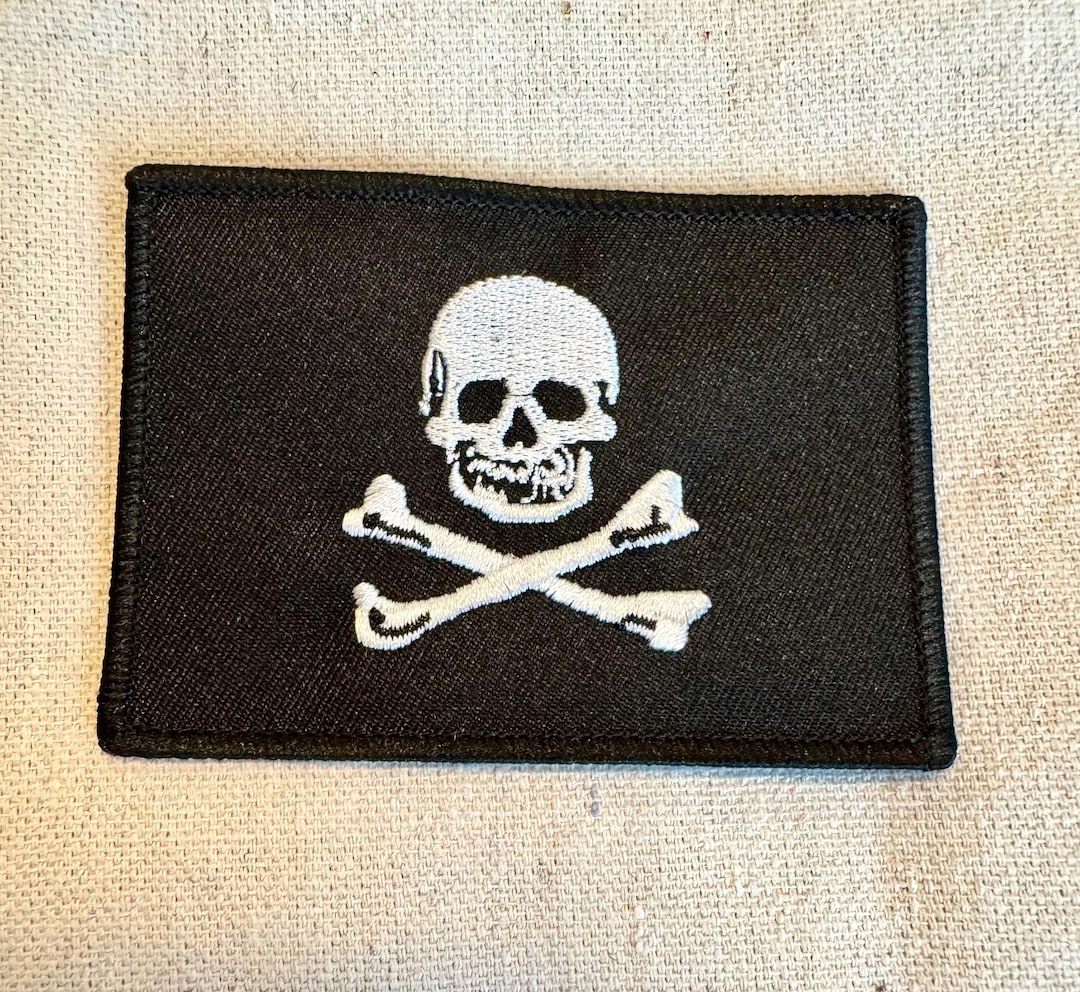 Scuba Pirate Patch Embroidered Iron On Diving Jolly Roger Skull - Foto 7
