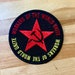 USSR COMMUNIST PATCH workers of the world unite Hammer Sickle embroidered iron-on applique symbol 