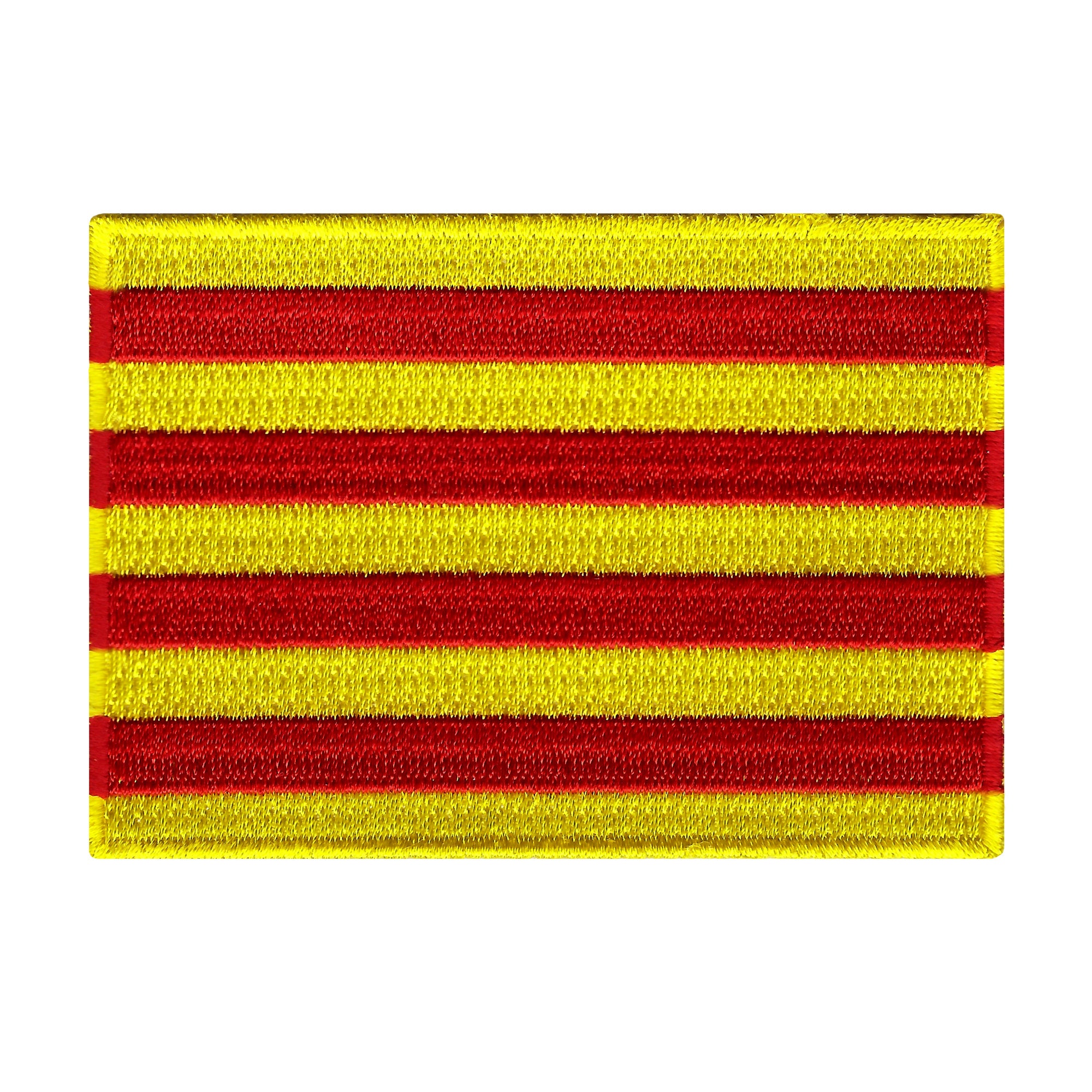 Catalonia Secession Flag Iron-On Patch | Embroidered Catalunya Spain Political Patch 10 thumbnail image