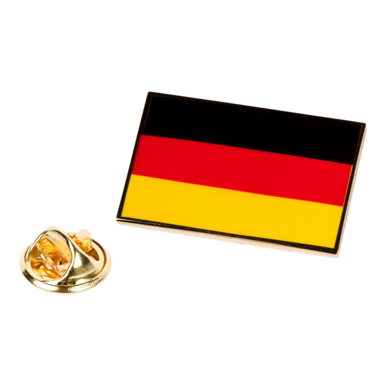 GERMAN Flag LAPEL PIN Hard Enamel Germany Emblem Tie Tack Etsy