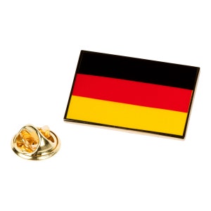 GERMAN Flag LAPEL PIN hard enamel Germany Emblem Tie Tack Pinback