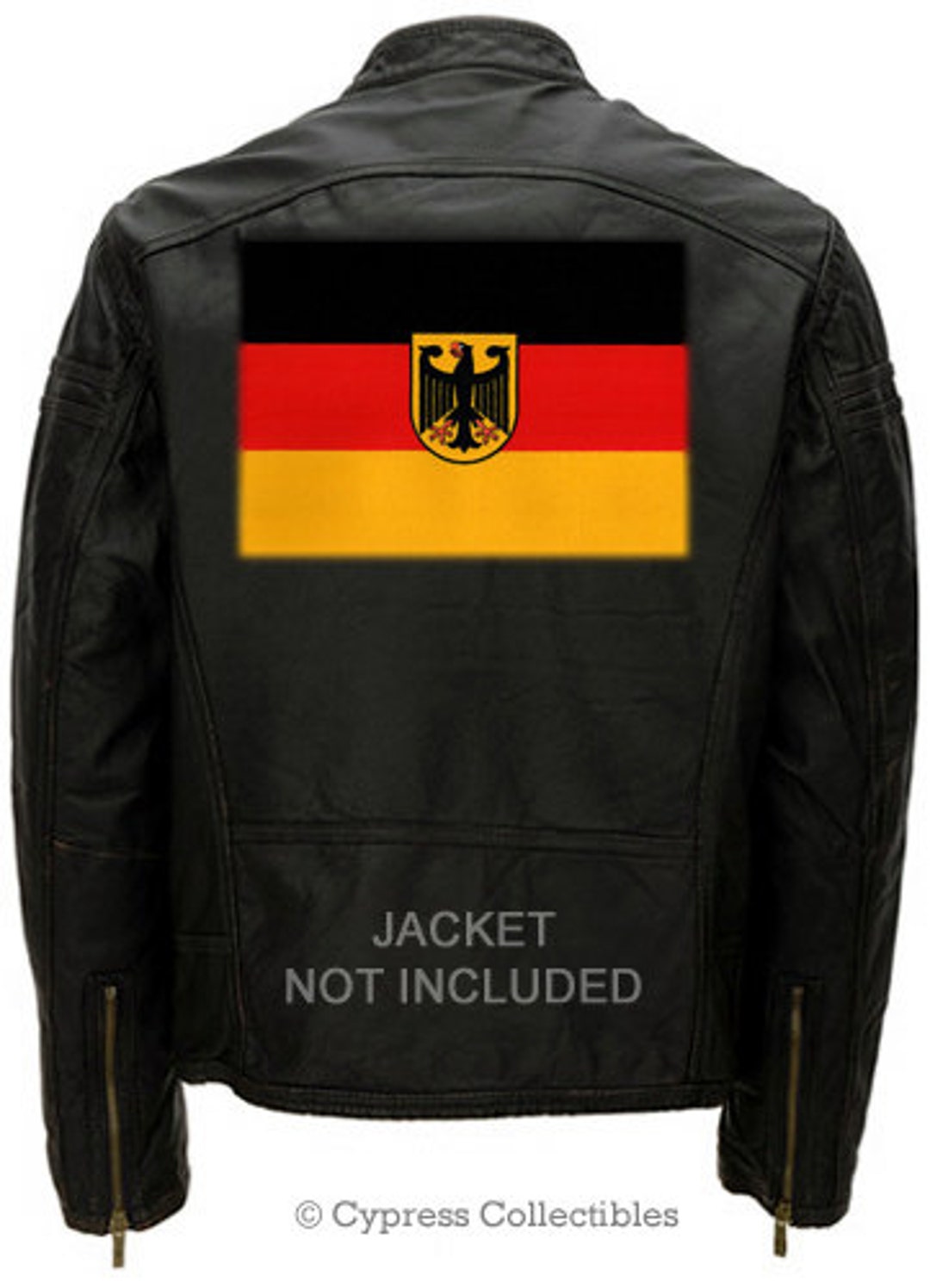 Patch Brodé Allemagne - Fer à Repasser - Paddys Patches - Neuf