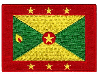 Lot De 50 Patchs Brodés Boricua/Drapeau/Arbre - 4,75x2,25 Pouces - À Repasser Ou à Coudre - Neuf