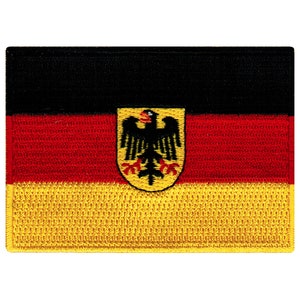 GERMANY EAGLE FLAG Patch iron-on embroidered applique Top Quality